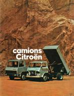 Folder Citroën Camions (vrachtwagens - 1971), Verzenden, Gelezen, Citroën