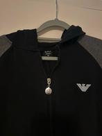 Zwarte EA7 Emporio Armani vest- Maat s/m, Ophalen of Verzenden, Zo goed als nieuw, Maat 48/50 (M), Zwart