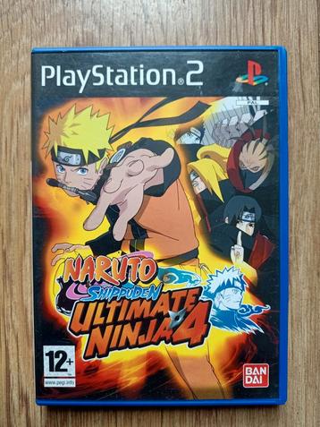 PS2 Naruto Shippuden ultimate ninja 4 compleet  beschikbaar voor biedingen