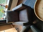Fauteuils, Huis en Inrichting, Ophalen, Gebruikt, 100 tot 125 cm, Leer