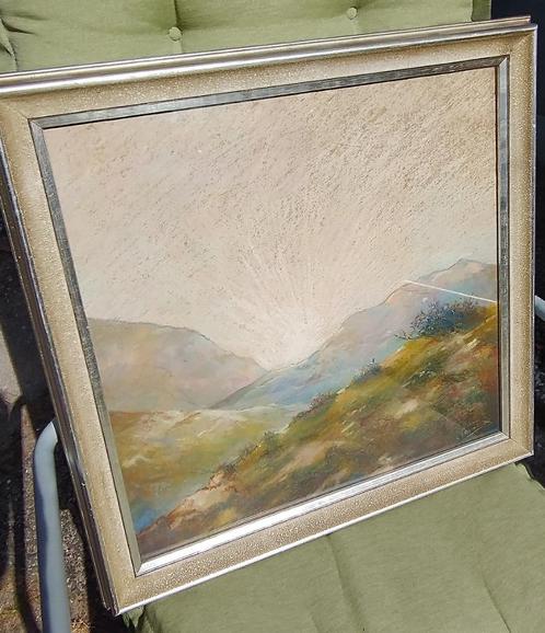 Krijttekening Henri Taverne, Antiek en Kunst, Curiosa en Brocante, Ophalen