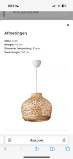 IKEA Misterhult Hanglamp - Bamboe, Huis en Inrichting, Lampen | Hanglampen, Ophalen of Verzenden, Zo goed als nieuw, Hout, Minder dan 50 cm