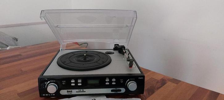 Zolid platenspeler met usb, Audio, Tv en Foto, Platenspelers, Zo goed als nieuw, Overige merken, Ophalen of Verzenden