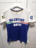 Shirt Valentino Rossi # 46 Yamaha blauw wit M, Maat 38/40 (M), Ophalen of Verzenden, Wit, Zo goed als nieuw
