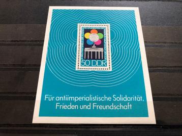 DDR Block 38 1973 postfris beschikbaar voor biedingen