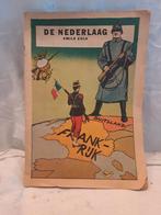 Zeer oude comic stripboek ww2 de nederlaag, Eén comic, Ophalen of Verzenden, Gelezen, Europa