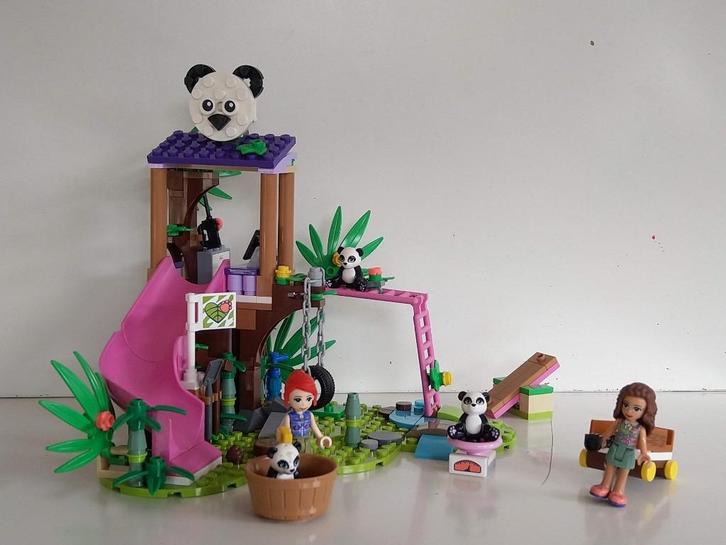 Lego Friends 41422 Panda Jungle Boomhut, Kinderen en Baby's, Speelgoed | Duplo en Lego, Zo goed als nieuw, Lego, Complete set