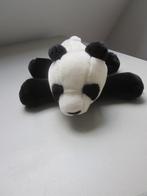 Zwart-wit superzacht pluche knuffel buik liggende Panda beer, Ophalen of Verzenden, Nieuw, Beer