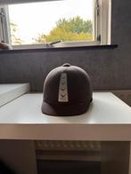 Paardrijhelm Global Hawk Leer / maat 58, Dieren en Toebehoren, Paarden en Pony's | Overige Paardenspullen, Ophalen of Verzenden
