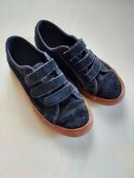 Suede DC schoenen met klittenband, zwart maat 37, Gebruikt, Schoenen, Ophalen of Verzenden, DC Shoes