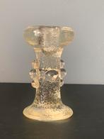 Glazen kandelaar van Pukeberg, Ophalen of Verzenden, Glas