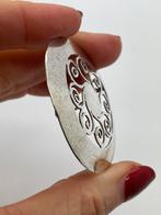 A114 Prachtige zilveren broche Noors ontwerp, Ophalen of Verzenden, Zilver, Broche