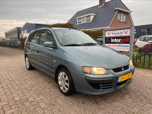 Mitsubishi Space Star 1.8 Comfort 2003 Groen, Auto's, Mitsubishi, Bedrijf, Space Star, ABS, Airbags, Airconditioning, Boordcomputer