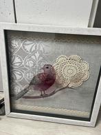 44x44 wand decoratie, Huis en Inrichting, Woonaccessoires | Lijsten, Ophalen, Zo goed als nieuw, Hout, Minder dan 50 cm