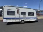 Hobby De luxe Easy 495 UL, Enkele bedden Rondzit Zondag open, Caravans en Kamperen, Rondzit, Hobby, Bedrijf, 4 tot 5 meter