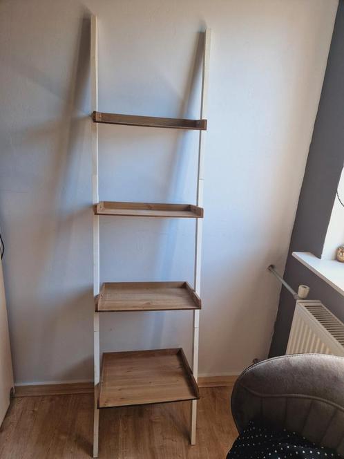 Decoratieve ladder / Wandkast / Sierrek met plankjes, Huis en Inrichting, Woonaccessoires | Wandplanken en Boekenplanken, Gebruikt