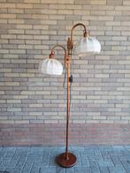 Vintage vloerlamp - Teakhout -.Domus, Zo goed als nieuw, Ophalen