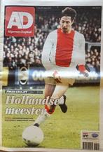 Krant AD- 25 maart 2016 - Johan Cruijff - 1947-2016, Verzenden, 1980 tot heden, Nederland, Krant