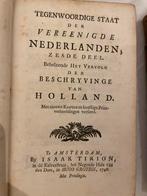 Tegenwoordige Staat Nederlanden, Holland, 1746, Tirion, Ophalen of Verzenden