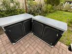 Twee Campart kastjes., Caravans en Kamperen, Kampeermeubelen, Ophalen of Verzenden, Zo goed als nieuw, Campingkast