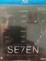 Se7en ( seven)  Bluray NL ZGAN!! Morgan Freeman Brad Pitt, Ophalen of Verzenden, Zo goed als nieuw, Thrillers en Misdaad