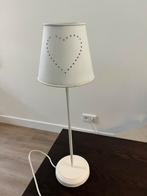Brocante tafellamp wit, Huis en Inrichting, Ophalen, Gebruikt, Brocante, 50 tot 75 cm