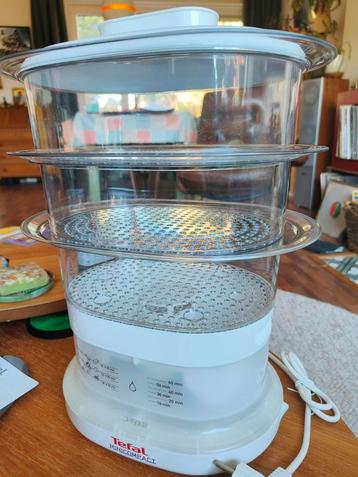 Tefal mini compact stoomkoker steamer vc1301, nooit gebruikt beschikbaar voor biedingen