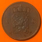 1 cent 1876 - Koning Willem III - ZF/PR, Postzegels en Munten, Munten | Nederland, Ophalen of Verzenden, Koning Willem III, 1 cent