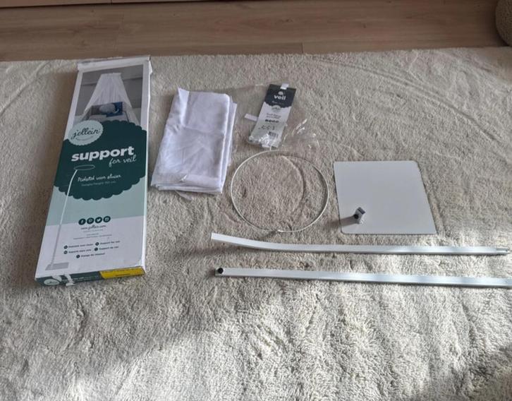 Jollein Piekstok voor Sluier - Nieuwstaat, Kinderen en Baby's, Babywiegjes en Ledikanten, Nieuw, Overige typen, Ophalen of Verzenden