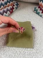 Pink Elephant Ring Anna + Nina, Nieuw, Ophalen of Verzenden, 17 tot 18, Roze