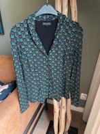 Mooie blouse king Louie mt S 36 viscose blauw print, Gedragen, Blauw, Ophalen of Verzenden, Maat 36 (S)