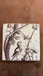 Oud tegeltje Vlaamse gaai, Ophalen