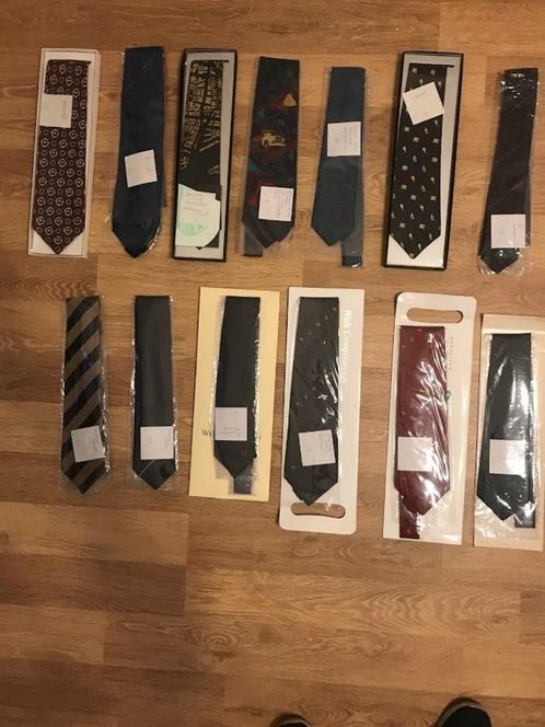 13 Reclame Stropdassen, Verzamelen, Kleding en Patronen, Zo goed als nieuw, Overige typen, Ophalen of Verzenden