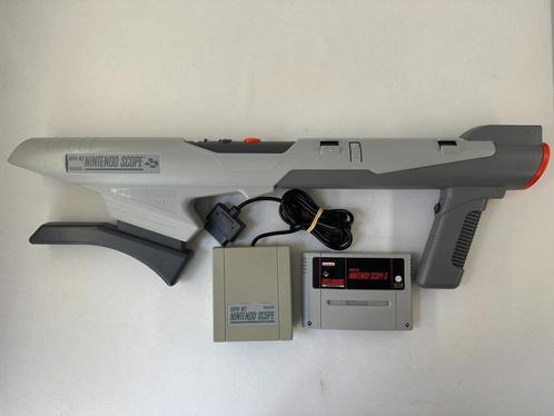 Scope Set + Scope 6 game Super Nintendo - SNES - niet getest, Spelcomputers en Games, Games | Nintendo Super NES, Gebruikt, Shooter