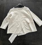 158c asymetrische sweater off white one size, Maat 38/40 (M), Verzenden, Wit, 158c