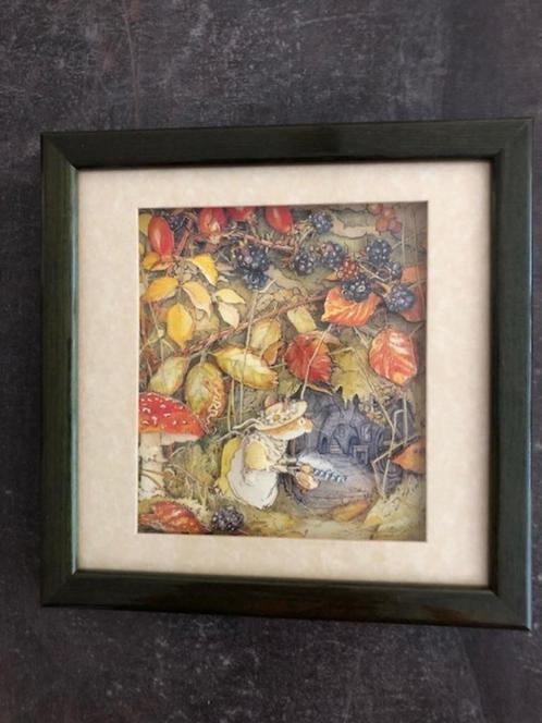 Brambly Hedge Muis Schilderij Liv. Pictures Decoupage Nieuw, Verzamelen, Beelden en Beeldjes, Nieuw, Dier, Ophalen of Verzenden