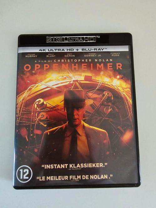 Blu-ray 4k & blu-ray oppenheimer, Cd's en Dvd's, Blu-ray, Zo goed als nieuw, Drama, Ophalen of Verzenden