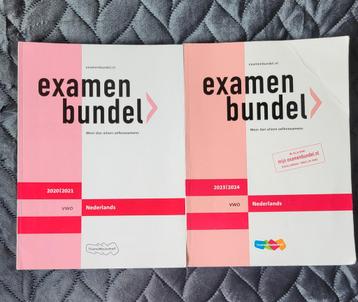 Examenbundel Nederlands VWO 2020/2021 & 2023/2024 beschikbaar voor biedingen