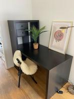 Office desk with shelves, floor lamp and chair, Ophalen, Gebruikt, Bureau
