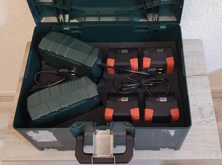 Metabo Accupack 4x LiHD 8,0 Ah + 2x ASC Ultra laders, Doe-het-zelf en Verbouw, Gereedschap | Machine-onderdelen en Toebehoren