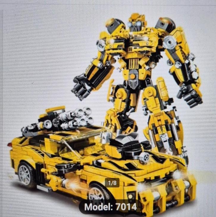 Transformerende bouwsteen set, Verzamelen, Transformers, Nieuw, Overige generaties, Overige rassen, Ophalen of Verzenden