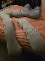 2x Zwangerschapskussen/ Zijslaapkussen, Huis en Inrichting, Ophalen, Zo goed als nieuw, Grijs, Overige vormen