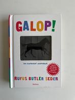 Galop ! Rufus Butler Seder. Scanimation prentenboek., Ophalen, Zo goed als nieuw, Rufus Butler Seder, Uitklap-, Voel- of Ontdekboek