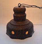 Brutalistische Keramieke Vintage Hanglamp, Huis en Inrichting, Lampen | Hanglampen, Ophalen of Verzenden, Minder dan 50 cm