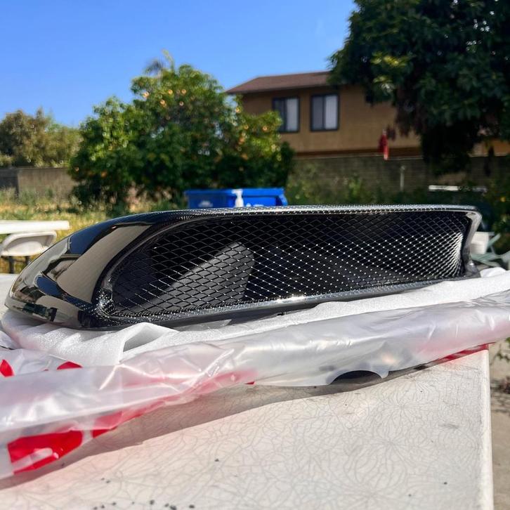 Seibon Carbon STI style luchthapper scoop - WRX + STi 03-05, Auto diversen, Tuning en Styling, Ophalen of Verzenden