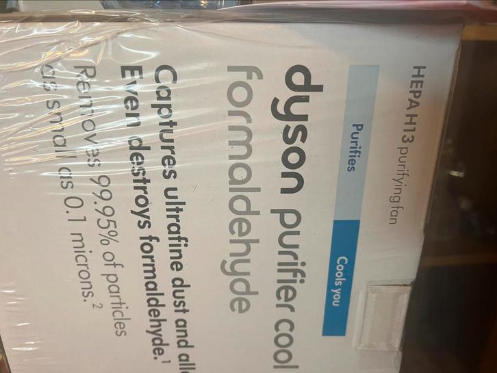 NEW- DYSON Purifiee Cool Formaldehyde White/ Gold, Witgoed en Apparatuur, Ventilatoren, Nieuw, Torenventilator, Ophalen