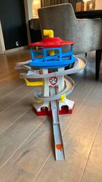 Paw patrol uitkijktoren racebaan, Ophalen, Zo goed als nieuw, Handmatig, Overige merken