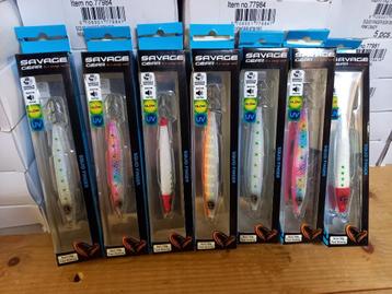 Set van 7 stuks Squid Finger Jigs (35 en 55 grams) Nieuw! beschikbaar voor biedingen