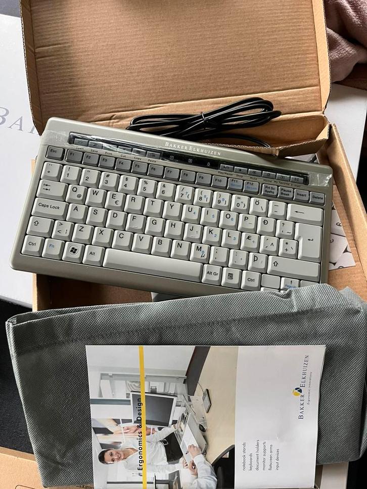 Partij; nieuw! Bakker Elkhuizen ergonomisch .., Computers en Software, Toetsenborden, Nieuw, Ergonomisch, Ophalen of Verzenden