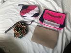 Diverse toilettasjes (Estée Lauder/Bandhu), Sieraden, Tassen en Uiterlijk, Toilettassen, Verzenden, Nieuw, Roze, Dame